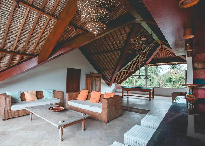 4 Bedroom Luxury Villa With Large Pool Near Balian Beach Villa Balian